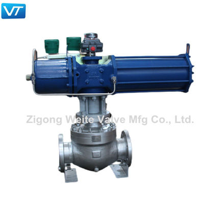 качество  Petroleum Gas Emergency Shutdown Valve API 6D Pneumatic ESD Valve завод