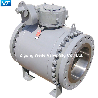 Выкованное 10&quot; тип шариковый клапан Trunnion API 6D клапанов нефтепровода