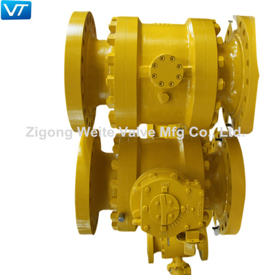 Тело клапана WCC API 6D шарикового клапана кованой стали RPTFE плавая мягкое герметизируя